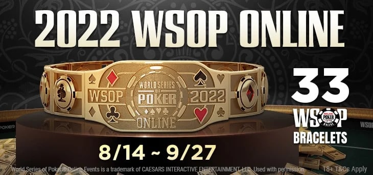 Újra WSOP Online a GGPokeren augusztus 14-én!