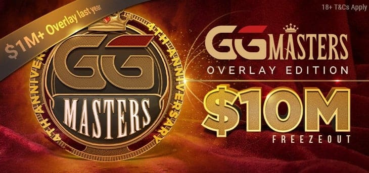 A GGMasters Overlay Edition visszatér $10M-os Garantált Díjazással
